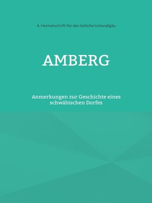 cover image of Amberg